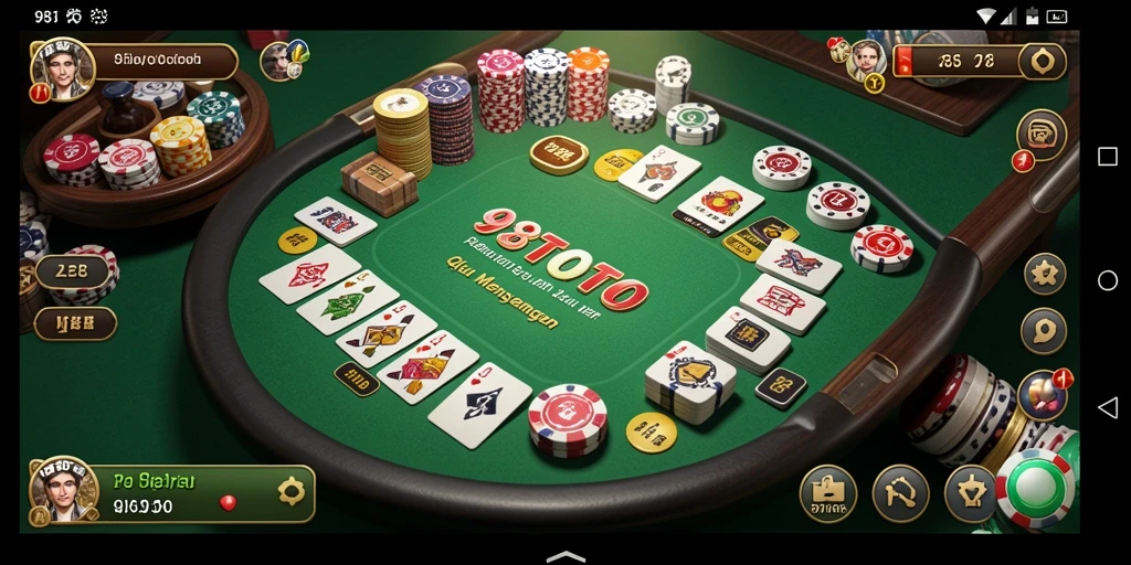 Screenshot gameplay QiuQiu di 98TOTO yang mendebarkan.