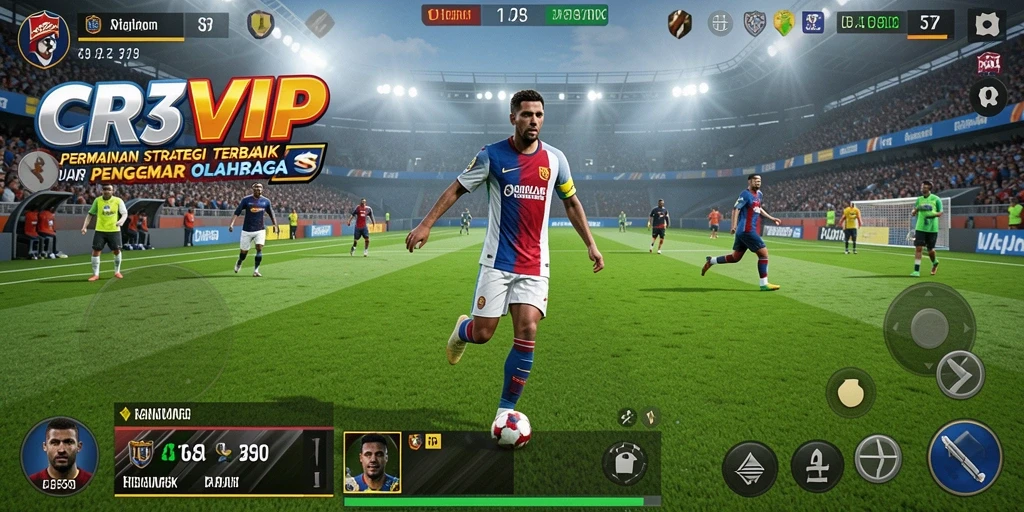 Tampilan gameplay CR7VIP yang menarik dan kompetitif.