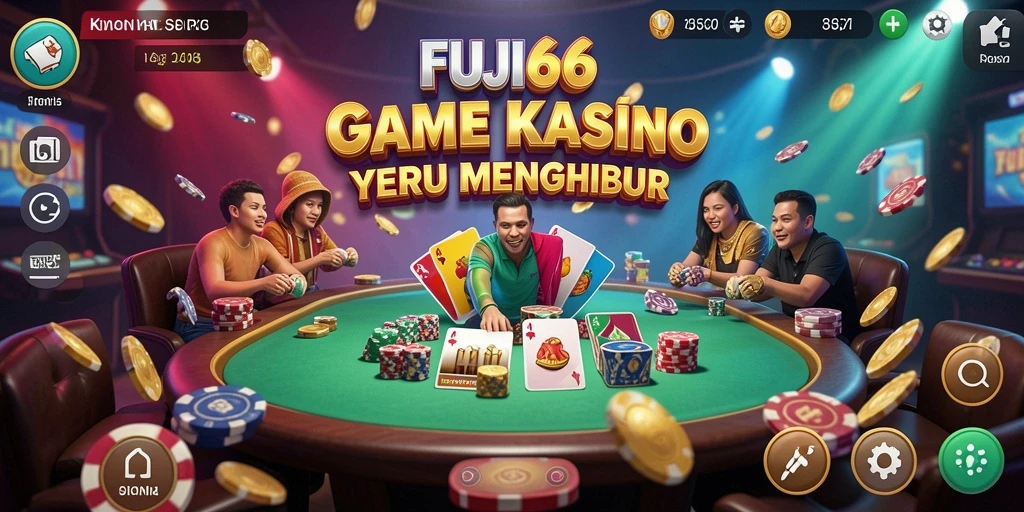 Tangkapan layar FUJI66 menunjukkan gameplay kasino yang mengasyikkan dan penuh warna.