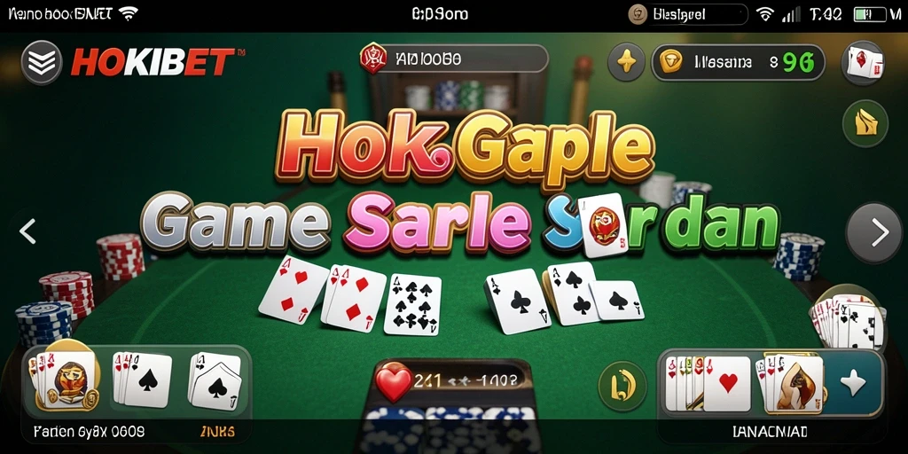 Tampilan gameplay HOKIBET yang menarik saat dimainkan dengan teman.
