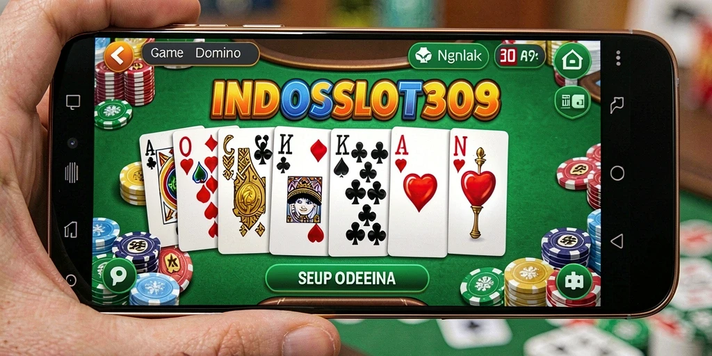 Tampilan gameplay menarik dari INDOSLOT303 saat bermain Domino.