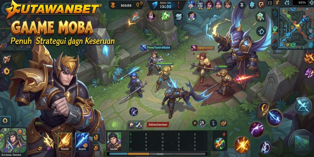 Tampilan gameplay JUTAWANBET yang mendebarkan dan penuh aksi.