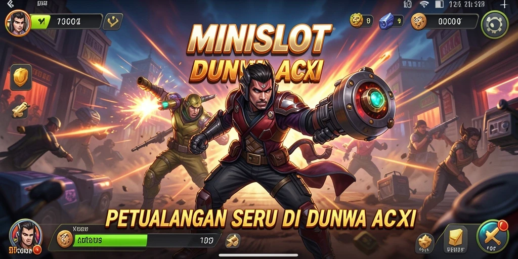 Tampilan gameplay MINISLOT yang penuh aksi dan grafis menarik.