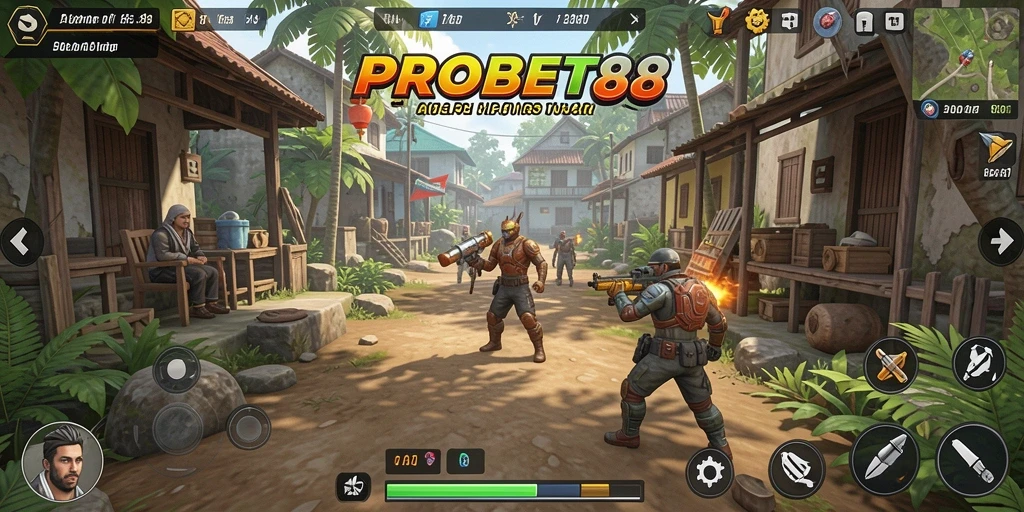 Tangkapan layar gameplay PROBET88 yang menampilkan simulasi interaktif yang seru.