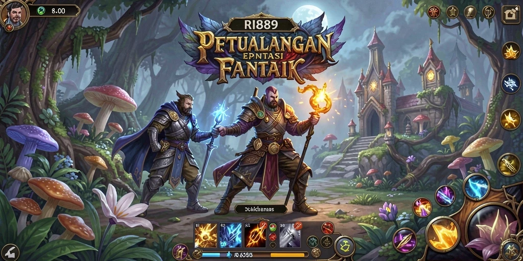 Tampilan gameplay RPG yang menegangkan dan menarik.